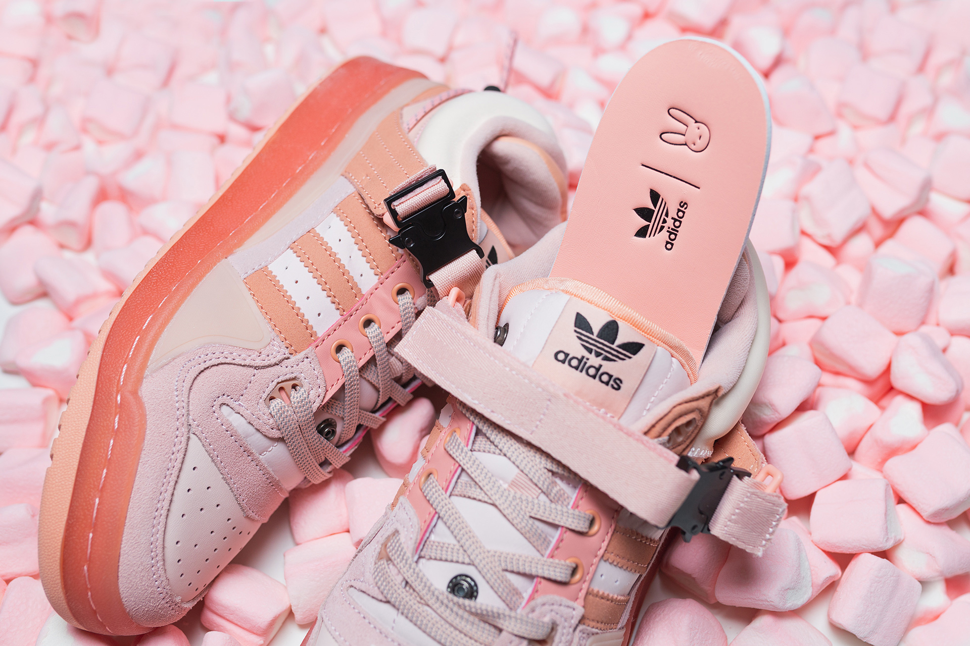 BAD BUNNY X ADIDAS FORUM BUCKLE LOW EASTER EGG