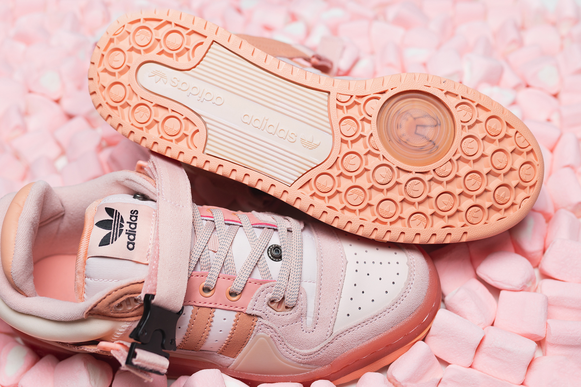 BAD BUNNY X ADIDAS FORUM BUCKLE LOW EASTER EGG