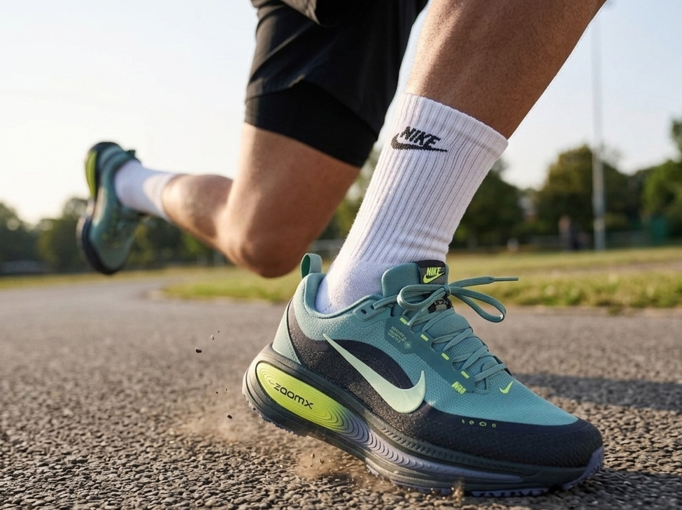 С чем носить белые носки Nike